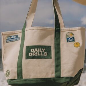 Daily Drills Canvas Tote Bag